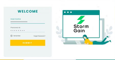 How to Open Account and Sign in to StormGain